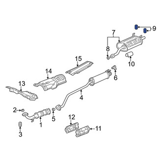 Acura OE - Exhaust System Hanger