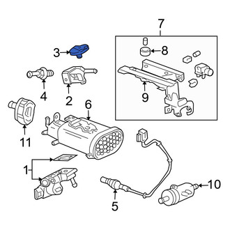 Acura OE - Manifold Absolute Pressure Sensor