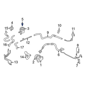 Acura OE - Power Steering Reservoir Cap