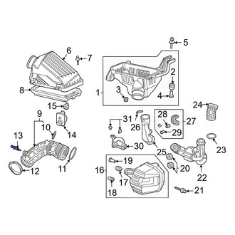 Acura OE - Air Charge Temperature Sensor