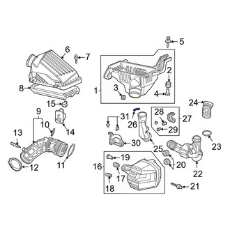 Acura OE - Engine Air Duct Clamp