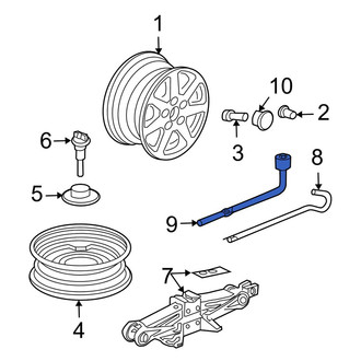 Acura OE - Wheel Lug Wrench