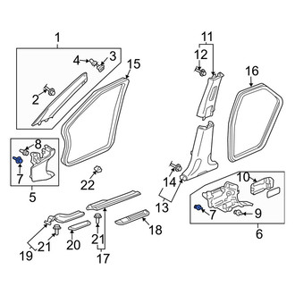 Acura OE - Headliner Clip