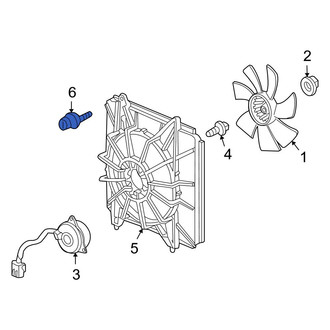 Acura OE - Engine Cooling Fan Shroud Bolt