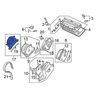 Acura OE - Left Upper Engine Timing Cover