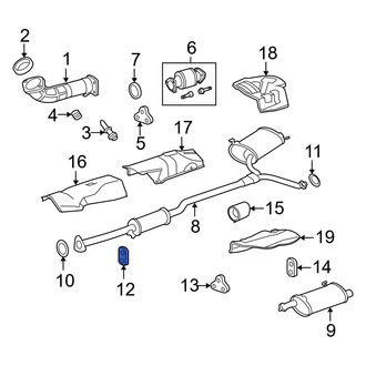 Acura OE - Rear Exhaust System Hanger