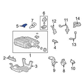 Acura OE - Evaporative Emissions System Pressure Sensor