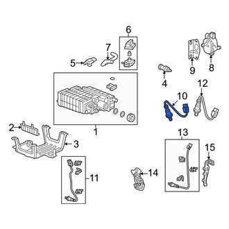Acura OE - Front Left Oxygen Sensor