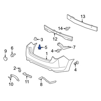 Acura OE - Bumper Cover Screw