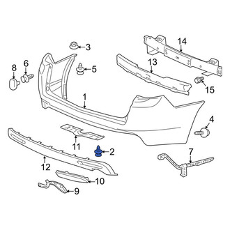 Acura OE - Valance Panel Clip