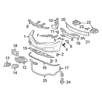 Acura OE - Bumper Cover Screw