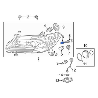 Acura OE - Side Marker Light Bulb