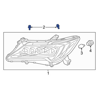 Acura OE - Engine Cooling Fan Shroud Bolt