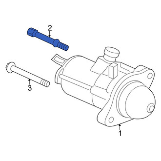 Acura OE - Upper Starter Bolt