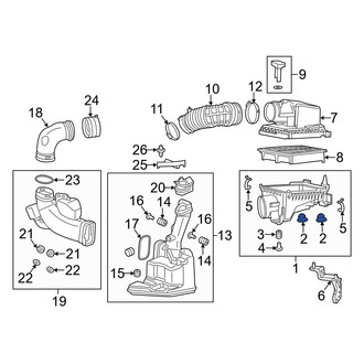 Acura OE - Air Filter Housing Grommet