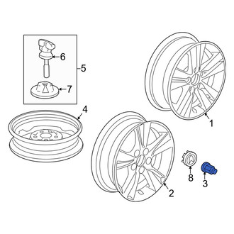 Acura OE - Wheel Lug Nut