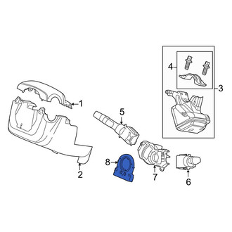 Acura OE - Steering Wheel Position Sensor