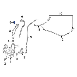 Acura OE - Fender Liner Retainer