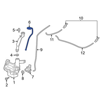 Acura OE - Front Washer Fluid Reservoir Cap