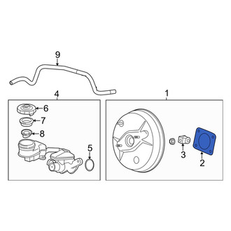 Acura OE - Power Brake Booster Gasket