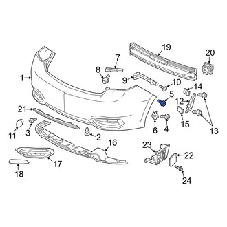 Acura OE - Bumper Cover Screw