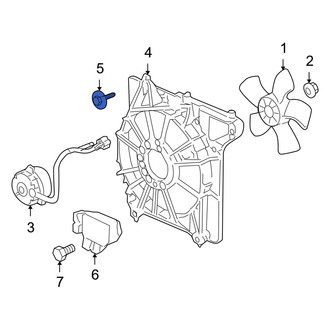 Acura OE - Engine Cooling Fan Shroud Bolt