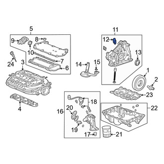 Acura OE - Engine Oil Pump Gasket