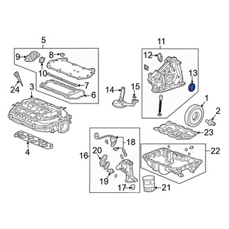 Acura OE - Engine Oil Pump Gasket