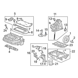 Acura OE - Engine Oil Strainer Gasket