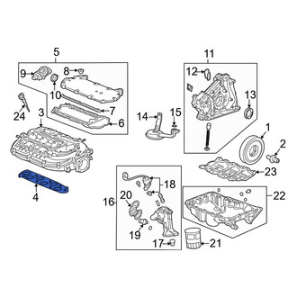 Acura OE - Upper Fuel Injection Plenum Gasket