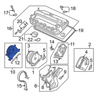 Acura OE - Right Engine Timing Cover