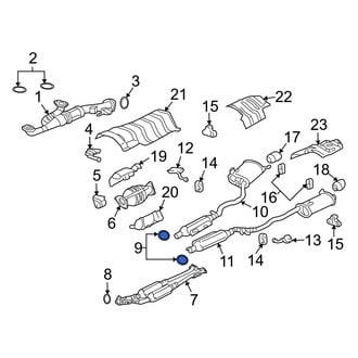 Acura OE - Exhaust Muffler Gasket