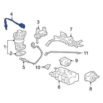 Acura OE - Front Right Oxygen Sensor