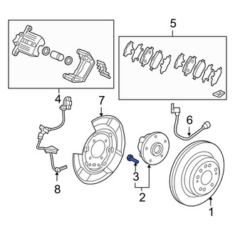 Acura OE - Wheel Lug Stud