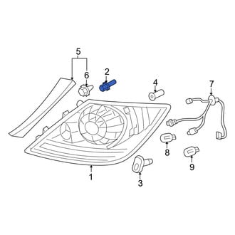 Acura OE - Tail Light Bolt