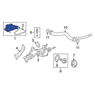 Acura OE - Engine Water Pump