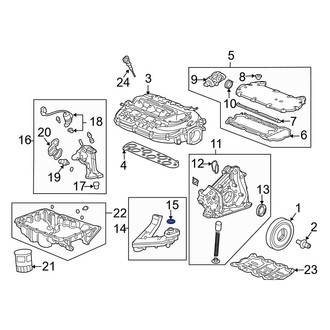 Acura OE - Engine Oil Pump Pickup Tube Gasket