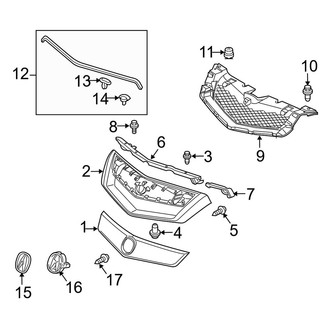 Acura OE - Grille & Components
