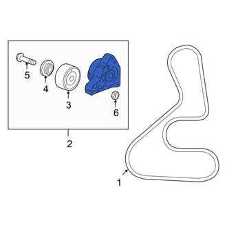 Acura OE - Accessory Drive Belt Tensioner Assembly