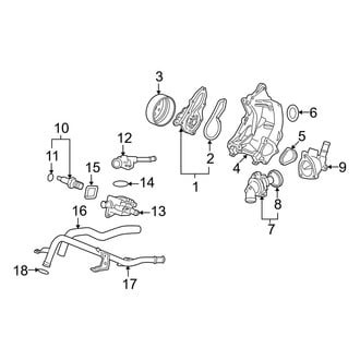 Acura OE - Cooling - Water Pump
