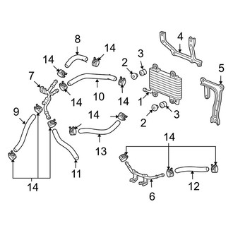 Acura OE - Cooling - Trans Oil Cooler