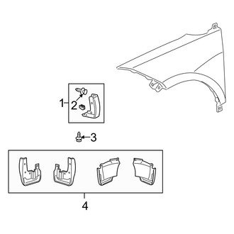Acura OE - Fender - Exterior Trim