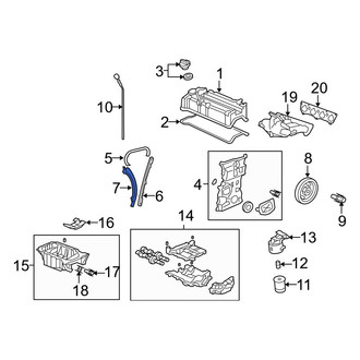 Acura OE - Engine Timing Chain Tensioner