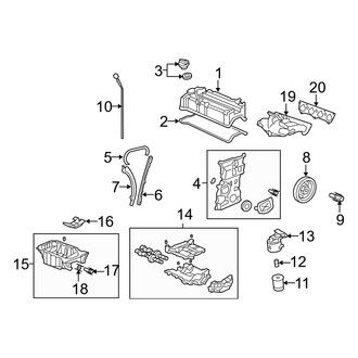 Acura OE - Engine / Transaxle - Engine Parts