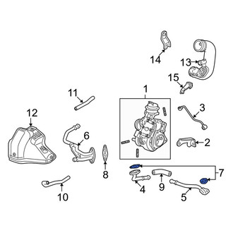 Acura OE - Turbocharger Oil Line Gasket