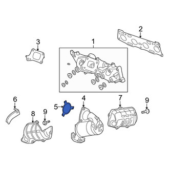 Acura OE - Rear Catalytic Converter Gasket
