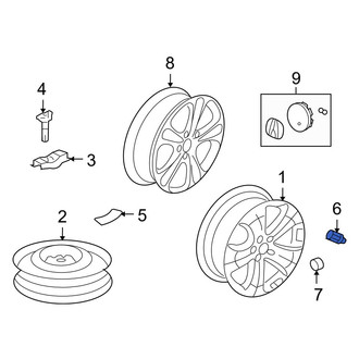 Acura OE - Wheel Lug Nut