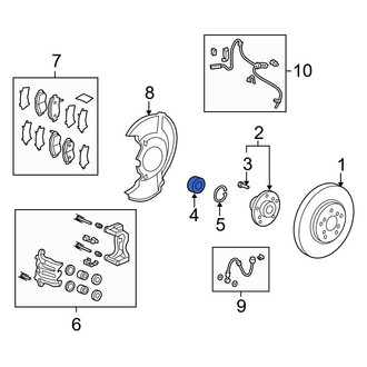 Acura OE - Front Wheel Bearing