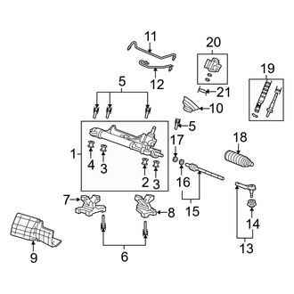 Acura OE - Steering Gear & Linkage
