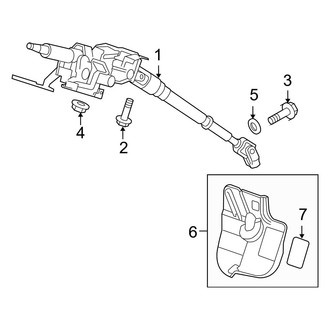 Acura OE - Steering Column Assembly